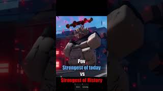 The strongest of today vs History be like sukuna vs gojo aut roblox #roblox#autupdate