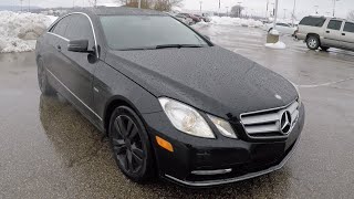 2012 Mercedes Benz E350 Coupé Black | Sunroof | Luxury | Martinsville, Indiana | B0199A