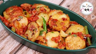 Aloo Or Tamatar Say Banaen Mazedar Dinner❗Tasty Dinner With 2 Potatoes \u0026 Tomato by YES I CAN COOK