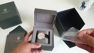 Unboxing and first look at the DUFA Weimar DF-9008 Quartz Watch