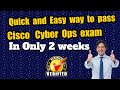 Cisco Cyberops Associate Final Exam Answers-How To Pass Cisco Cyberops Associate Course