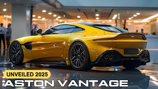 Unveiled 2025 Aston Martin Vantage: A $200K Supercar Redefined!