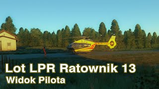 LPR Lot Ratownik 13 z POV Pilota | Wypadek komunikacyjny Grabowo Wielkie