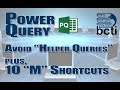 Power Query - Avoid 