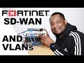 SD-WAN Configuration on FortiGate: How to Split Traffic from 2 Networks/VLANs between WAN1 and WAN2