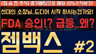 [젬백스] 논란의 젬백스.. 제2의 금양사태 재현되나?