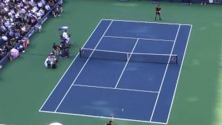 Federer, nice ace, Us Open Final 2009