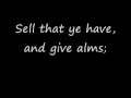 Luke 12: 31-34; But rather seek ye the kingdom of God (vocal and piano)