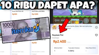 BELI ITEM GROWTOPIA MODAL 10RIBU RUPIAH DI ITEMKU!! DAPET APA AJA YA?