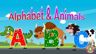 Alphabet & Animals | Phonics Song for kids | Bindi's Music & Rhymes