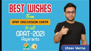 GPAT-2021 | ALL THE BEST FROM TEAM GDC