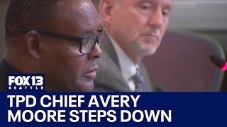 Tacoma police chief Avery Moore stepping down | FOX 13 Seattle