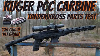 RUGER PCC CARBINE (TANDEMKROSS PARTS AND ELEY MINOR 9 TEST)