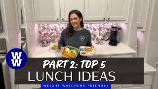 5 Healthy Weight Watchers (WW) Friendly Lunch Ideas