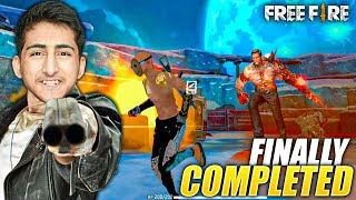 Completing Zombie Hard Mode Finally😨- Garena Free Fire