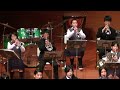 ルロイ・アンダーソンメドレー　leroy anderson a legacy in sound　新潟市立新通小学校＆坂井輪中学