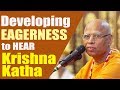 YEARNING TO HEAR KRISHNA KATHA | HH LOKANATH SWAMI