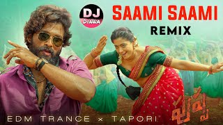 SAAMI SAAMI (EDM TRANCE x TAPORI) DJ DINNA Telugu dj songs dj  allu arjun dj songs pushpa 2 dj songs