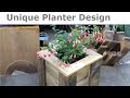 Build a New Unique Planter Design From Pallet Wood