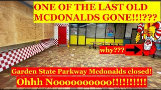 Old Retro Mcdonalds Abandoned in 2022 Garden State Parkway NJ! Character Statues \u0026 Arcade GONE!