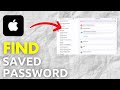 How To Find Saved Password On iPad - Full Guide
