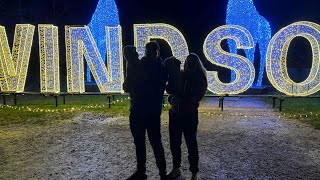 TWINS 1ST XMAS EVE!! FT WINDSOR ILLUMINATED!!