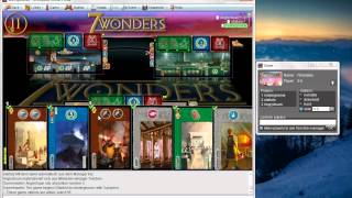 7 Wonders Online BSW Tutorial - Playing on BrettSpielWelt