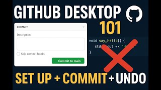 GitHub Desktop Tutorial | Set Up Repo, Commit & Discard Changes