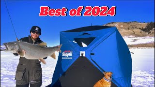 Top-5 Fish Catches of 2024: Ice Fishing \u0026 Fly Fishing Trout