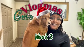 VLOGMAS: Week 3 - Cook w/ me, Winter arc workouts, Last Minute Gift Ideas