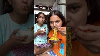 Fir se nhi😵‍💫#shorts #ramen #maggie #foodie #sister #youtubeshorts #oyeitsneha