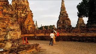 ក្រុងអយុធ្យា​ Ayutthaya อยุธยา / ទេសភាព​ដ៏ស្រស់ស្អាតនៅតំបន់ប្រវត្តិសាស្រ្ដក្រុងអយុធ្យា