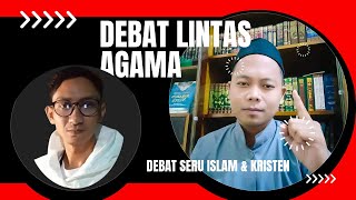 DEBAT PANAS USTAD WAFI DAN PENDETA RK. PENDETA RK KALAH DEBAT MAIN KICK. VIRALLLL