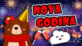 🎉 Učimo: Nova godina | Silvestrovo | Zima | Mama Medo nas uči 🐻