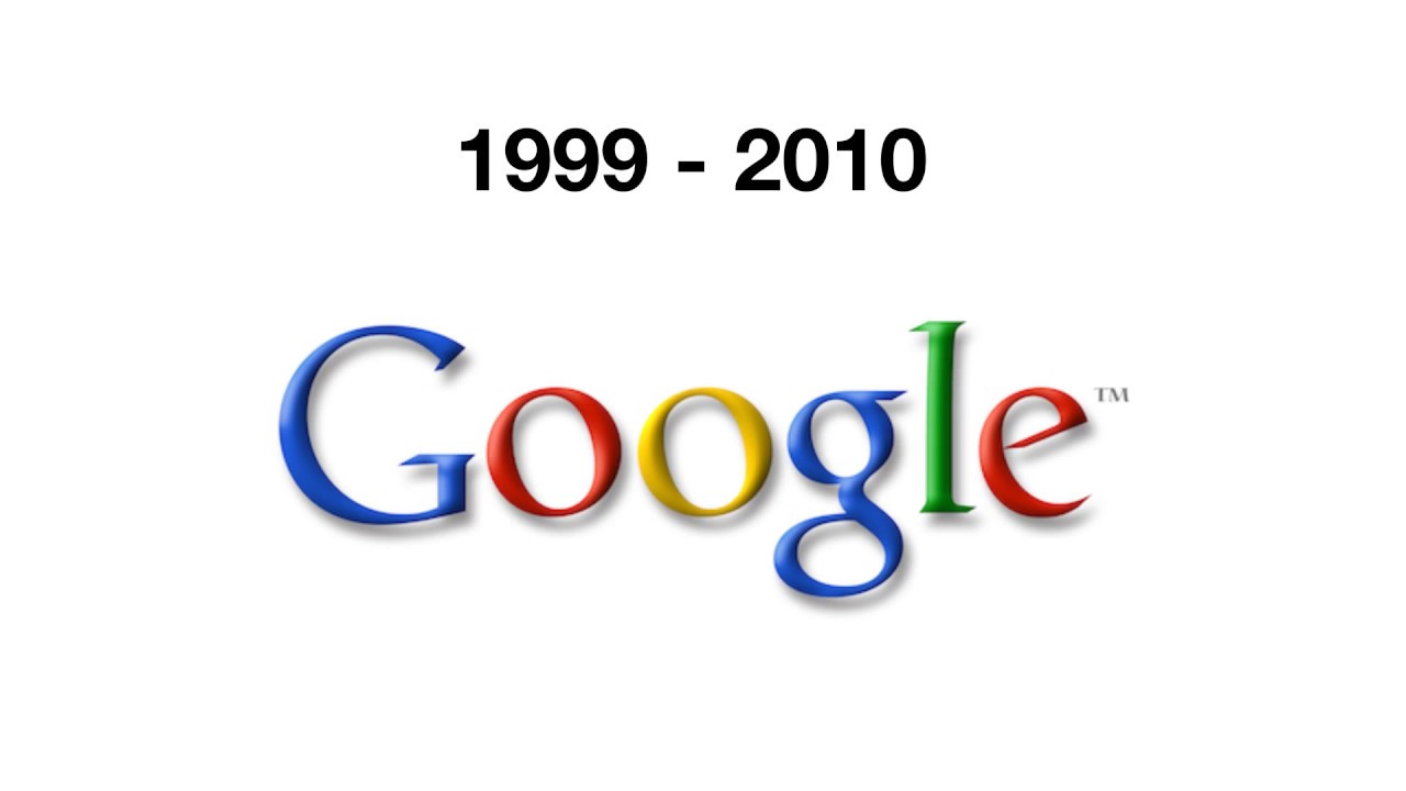 Google Logo Evolution Youtube