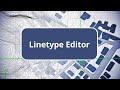 TBC - Linetype Editor - Field Data Edition Commands