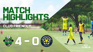 Highlights || City FC Abuja 4-0 Olympic Hybrid FC