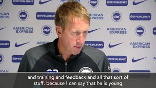 Graham Potter - 'We're Delighted That Tariq Lamptey Left Chelsea For Us'