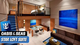 Oasis of the Seas | Star Loft Suite Tour \u0026 Review 4K | Royal Caribbean Cruise