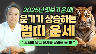 [범띠 편애 방송🐯🧡] 2025년 미리보는 범띠 띠별운세! \