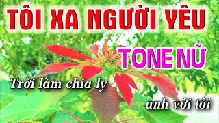 Tôi Xa Người Yêu Karaoke [ Tone Nữ ] Beat Karaoke Nhạc Sống Chất Lượng Cao | Lâm Organ