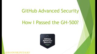 How I Passed the GitHub Advanced Security (GH-500) Exam in 2026 🎙️✨