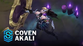 Coven Akali Skin Spotlight - Pre-Release - PBE Preview - League of Legends