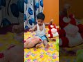 আদিয়ান বাবুর ৩টা টেডিবিয়ার। teddybear babytoys cuteboy happybaby babyplaying