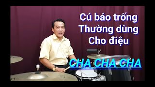 Điệu Cha Cha Cha - Báo trống. Âm hình tiết tấu phù hợp.  537