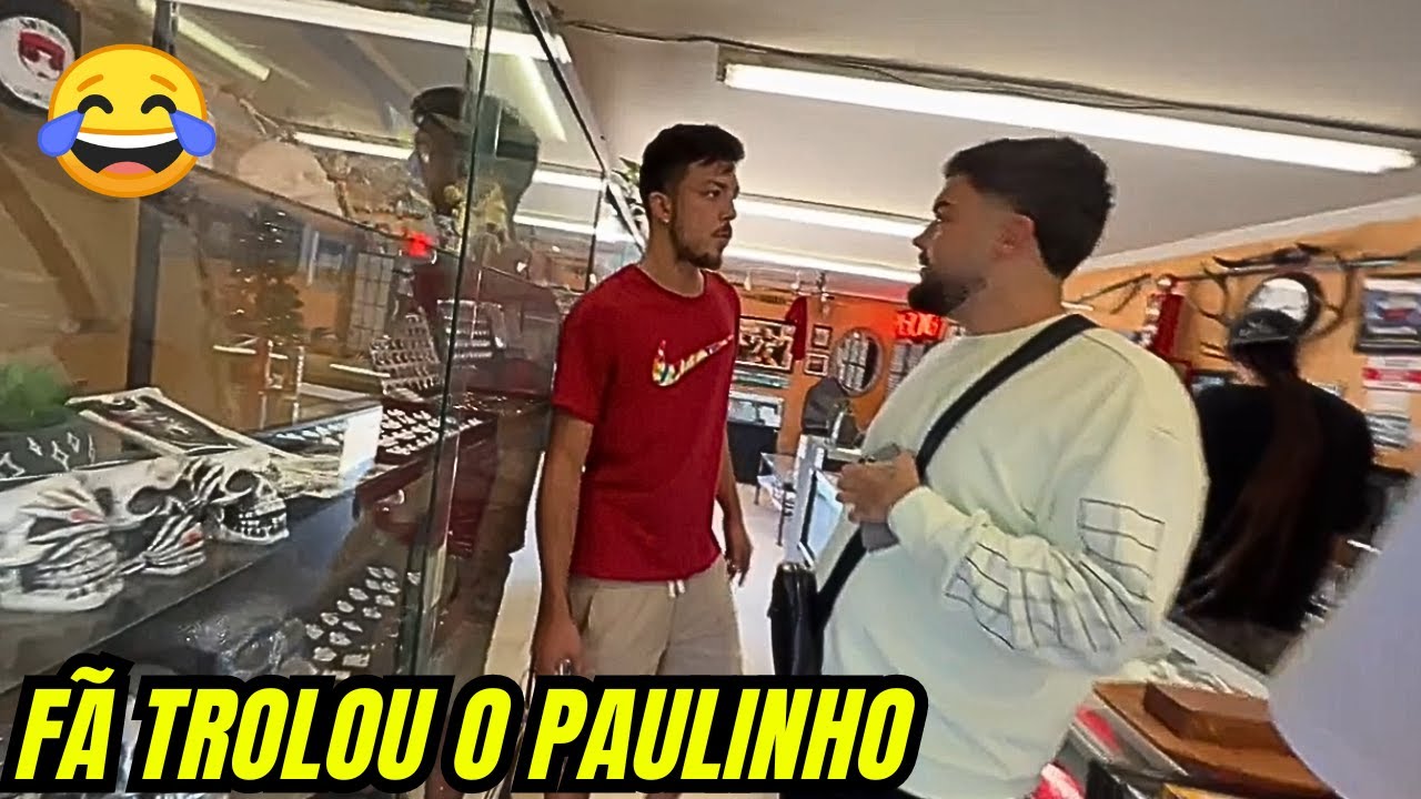 Paulinho O Loko Trolou O Luqueta Com Fã Em Los Angeles Youtube