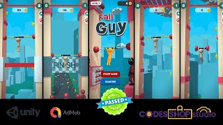 Fall guy | Hypercasual | Unity source code |
