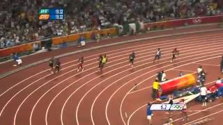 3rd 200m World Record - Usain Bolt 2008 Beijing 19.30