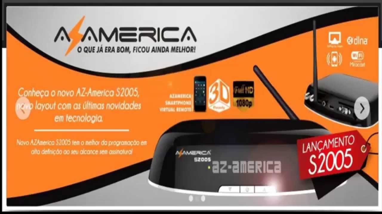 Atualização Az América S 2005 Hd Novembro 2016 Youtube