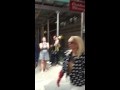 Lady Gaga coming out her father restaurant in New York City June 21th 2015